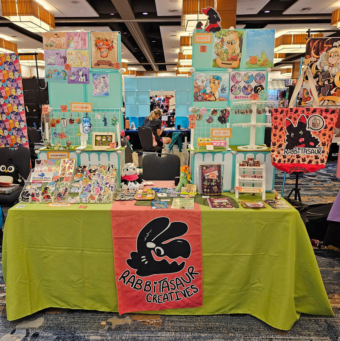 Everfree Northwest 2025 - 6ft table