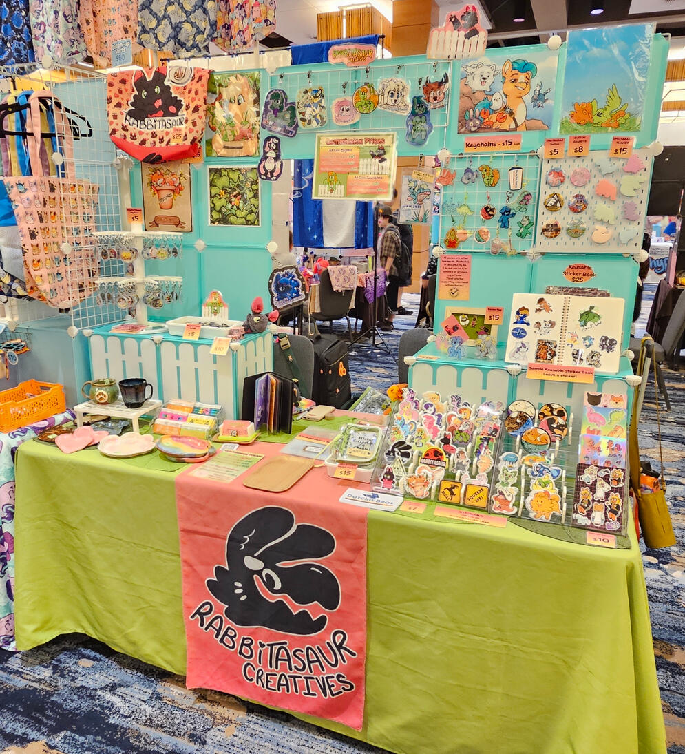 Everfree Northwest 2026 - 6ft table